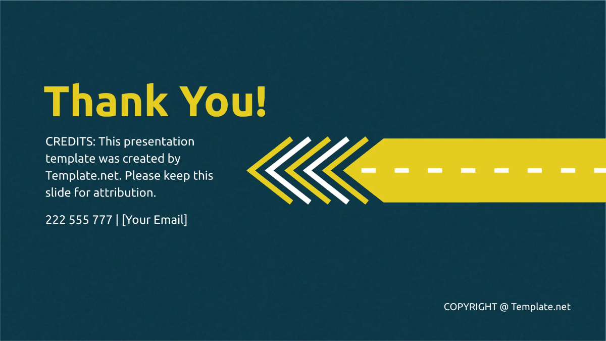 Free Roadmap Timeline Presentation Template to Edit Online