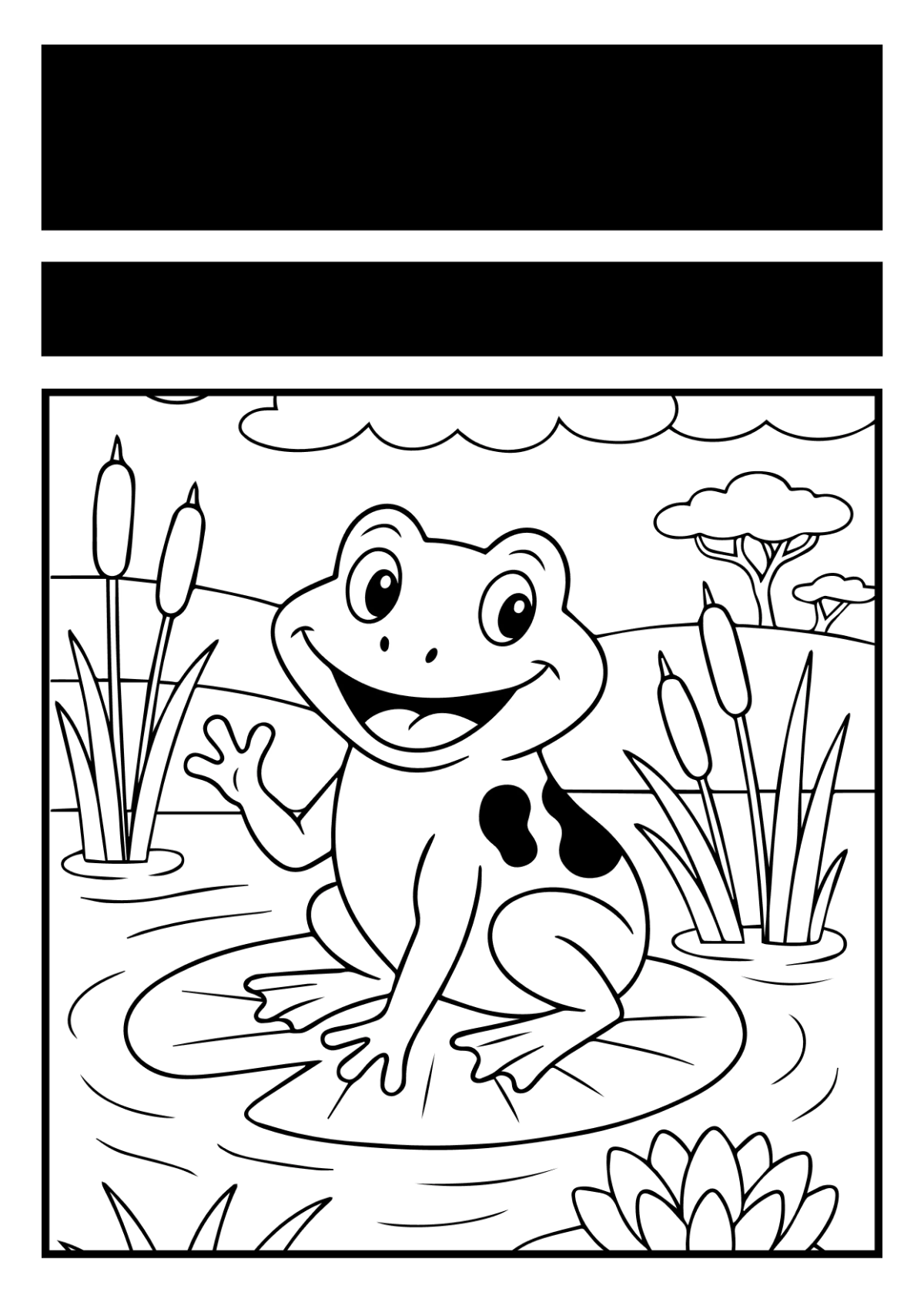 Free Animal Coloring Book Template to Edit Online