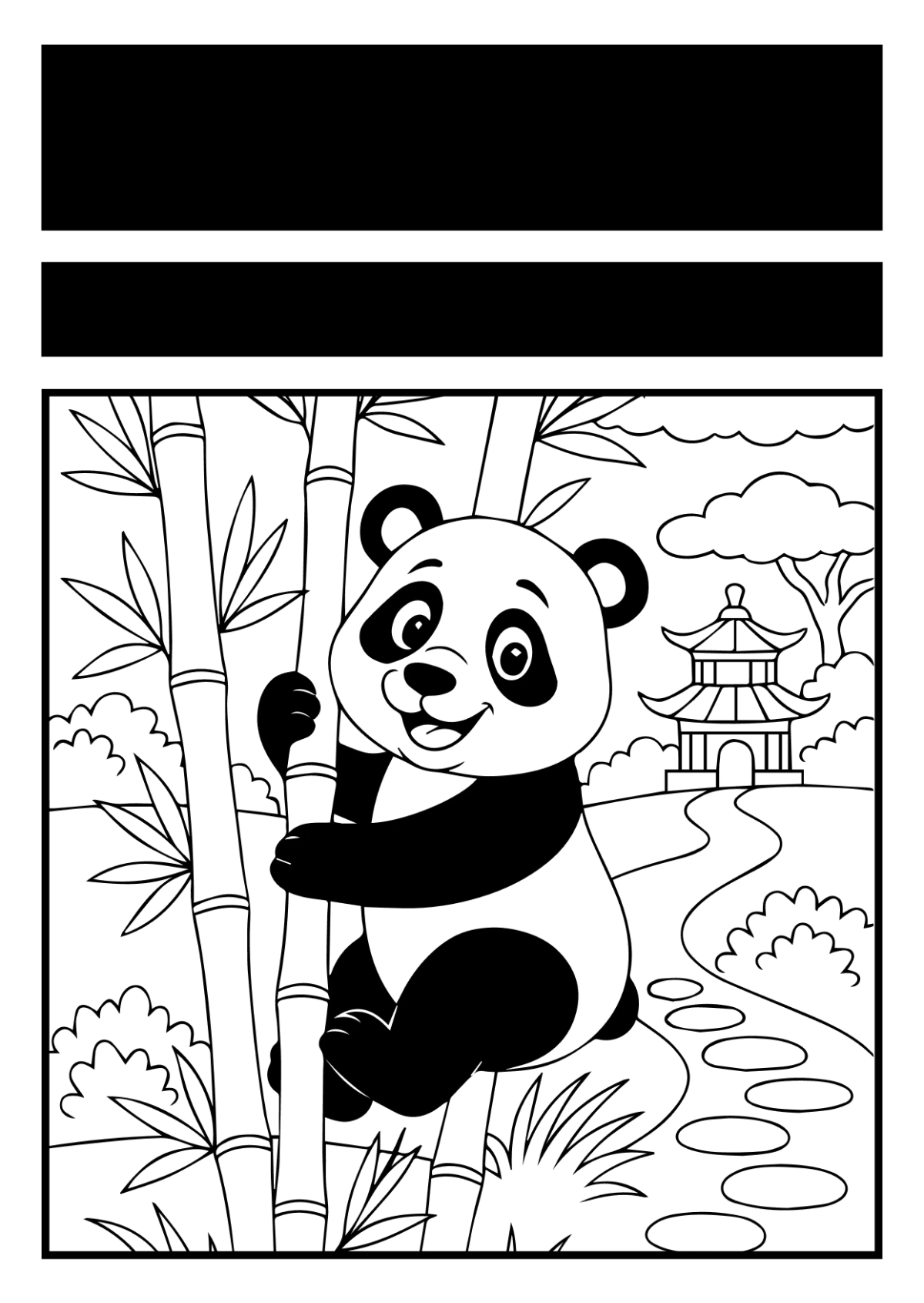 Free Animal Coloring Book Template to Edit Online