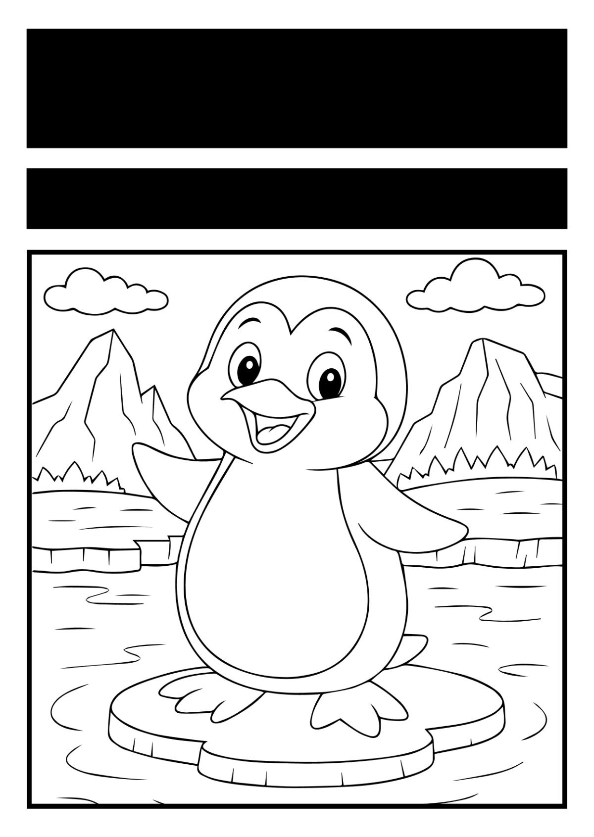 Free Animal Coloring Book Template to Edit Online