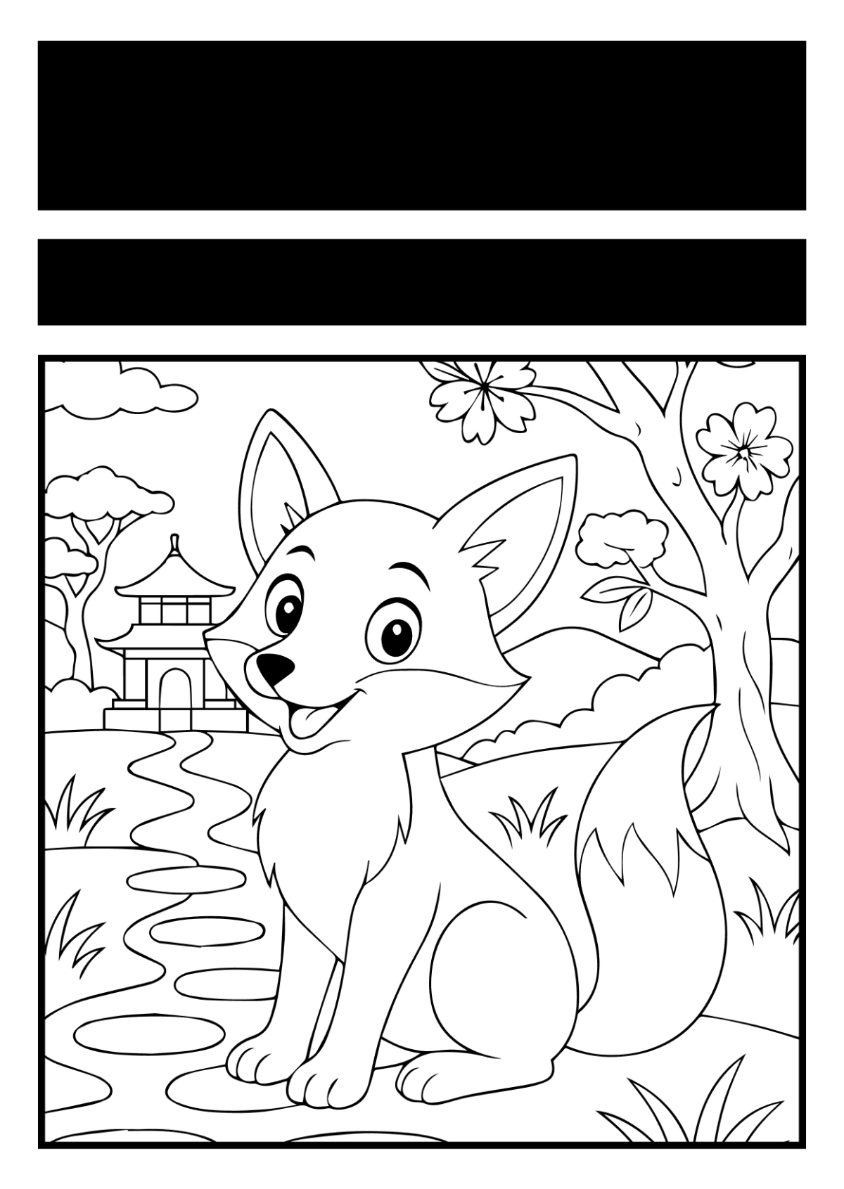 Free Animal Coloring Book Template to Edit Online