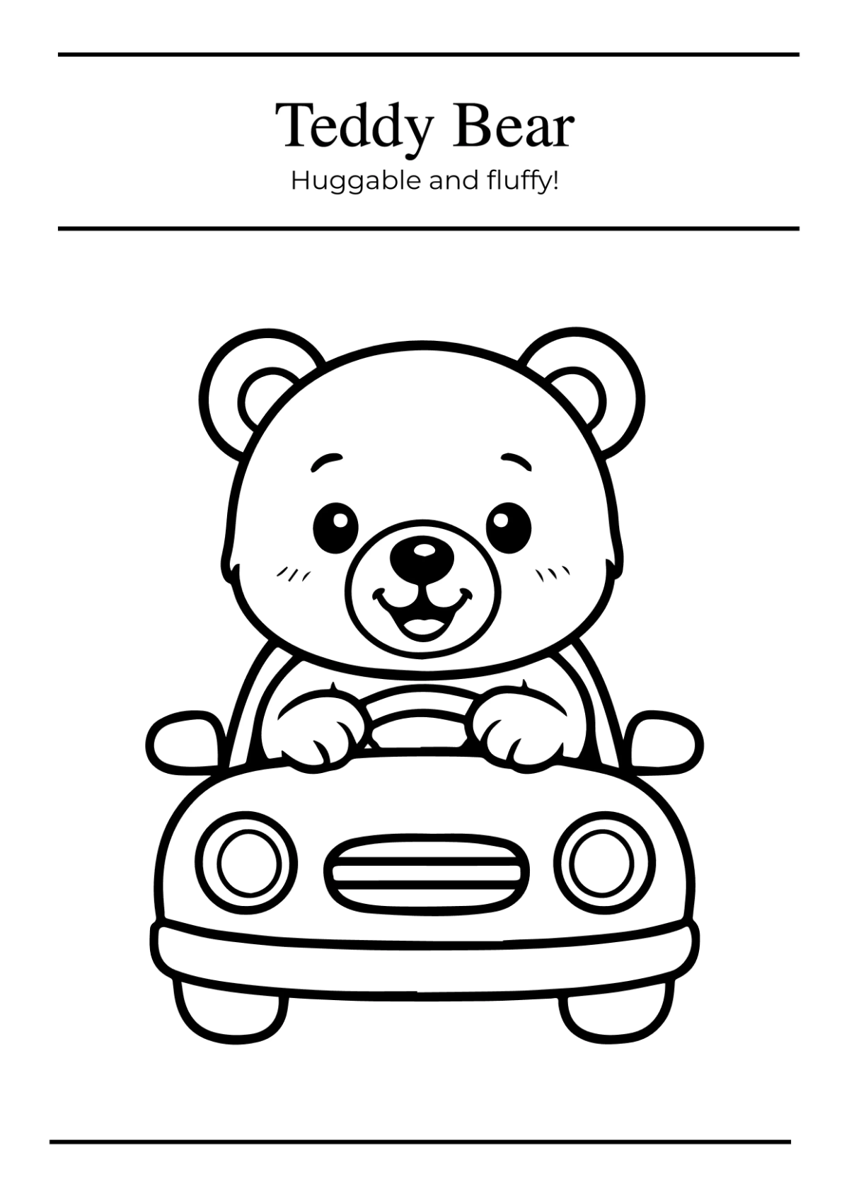Free Girl Coloring Book Template to Edit Online