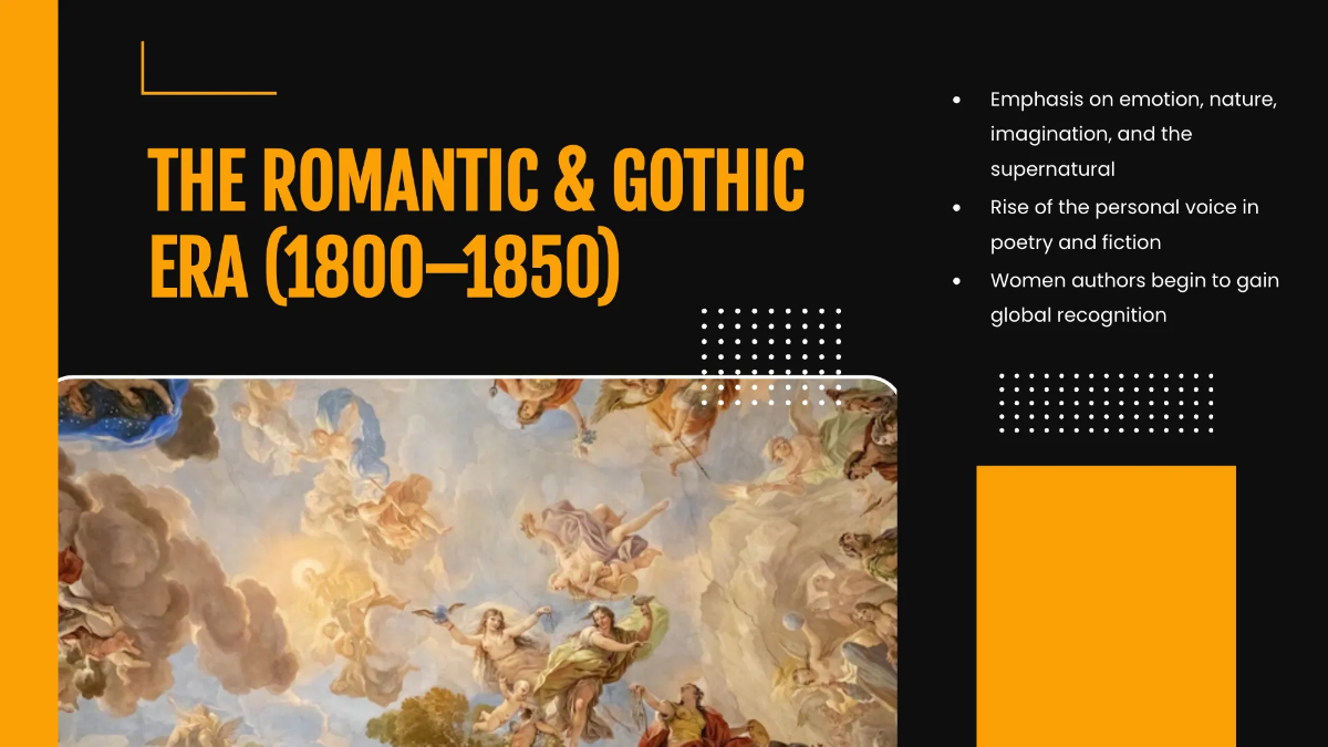 Free Bold Timeline Presentation Template to Edit Online