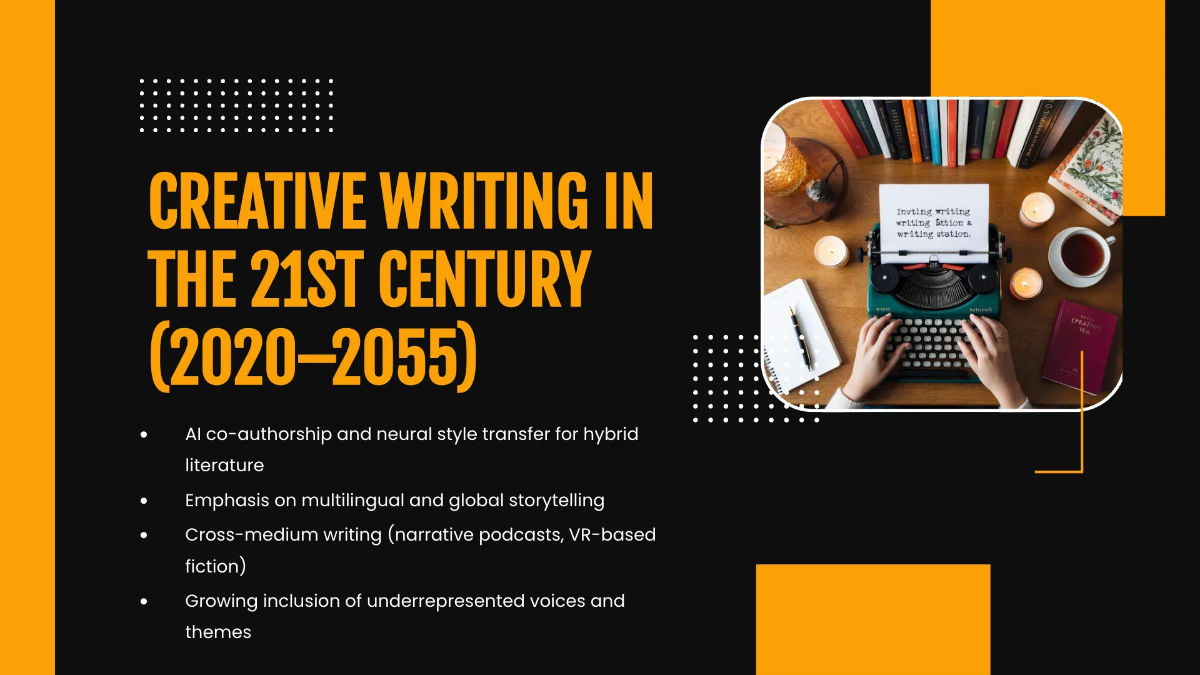 Free Bold Timeline Presentation Template to Edit Online