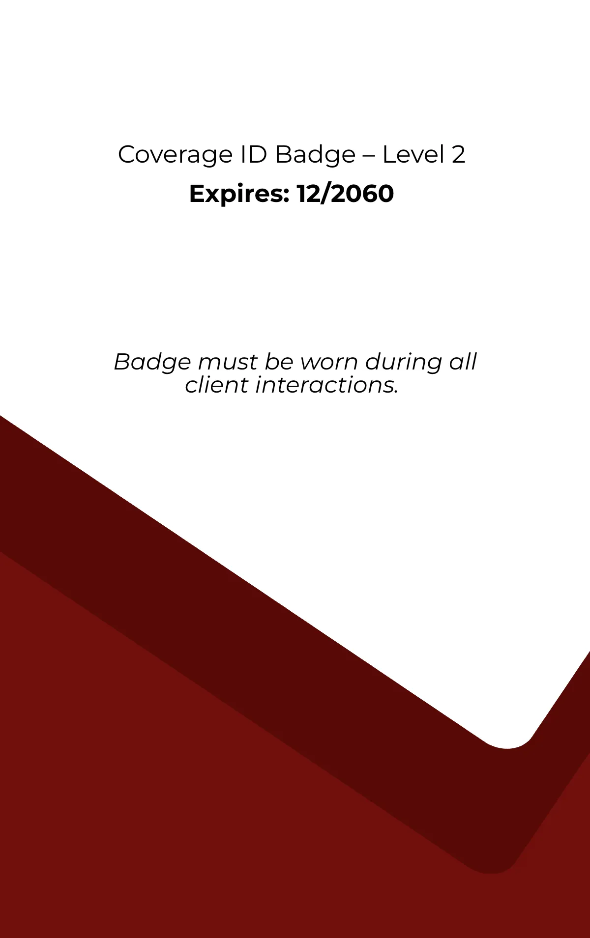 Free Customizable Employee ID Card Template to Edit Online