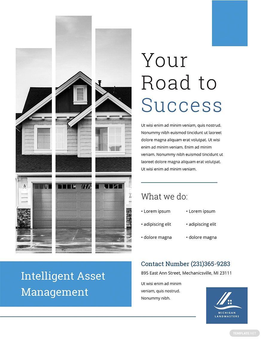 Property Management Flyer Template