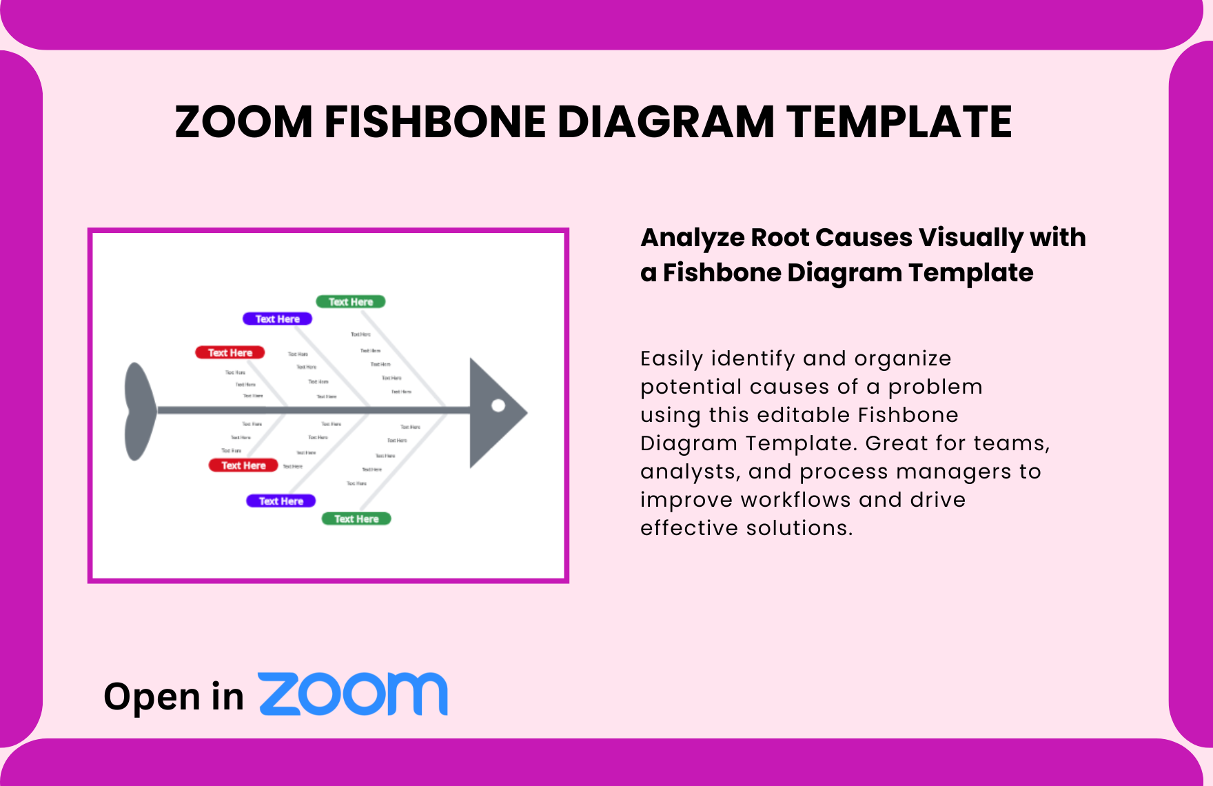 Free Fishbone Diagram Templates Editable and Downloadable Free Fishbone Diagram Templates Editable and Downloadable