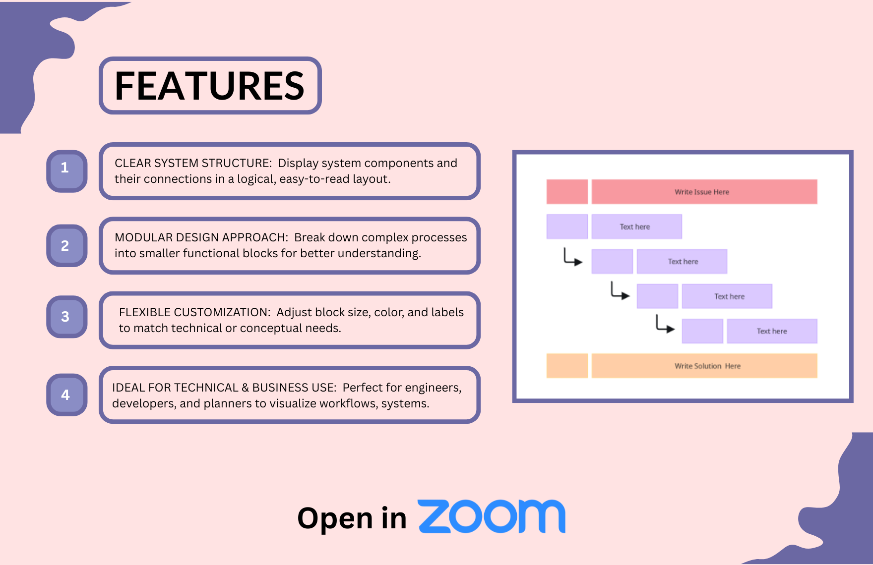 Free Block Diagram Template