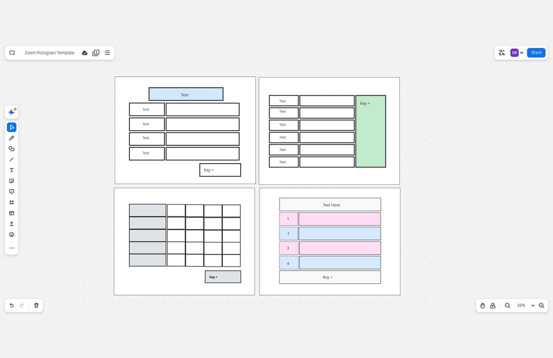 Free Pictogram Template
