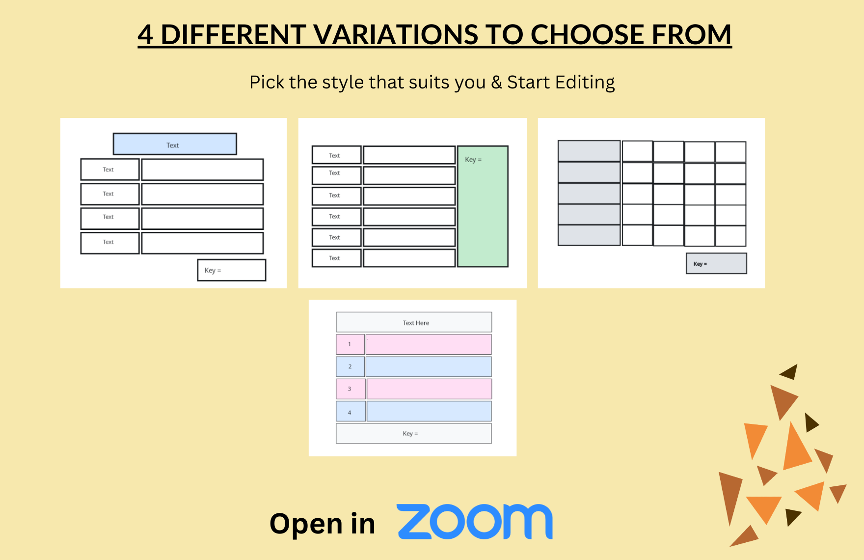 Free Pictogram Template