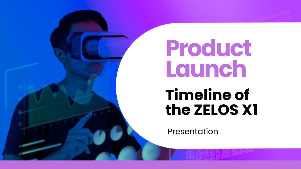 Free Product Launch Timeline Presentation to Edit Online