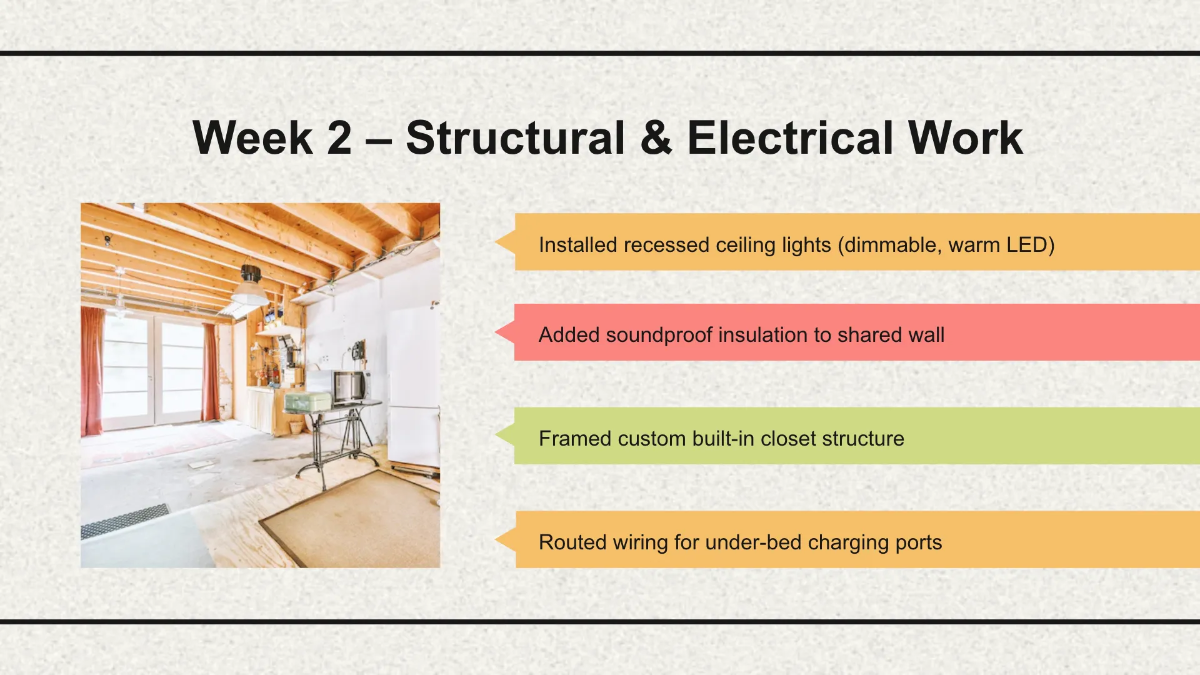 Free Horizontal Timeline Presentation Template to Edit Online