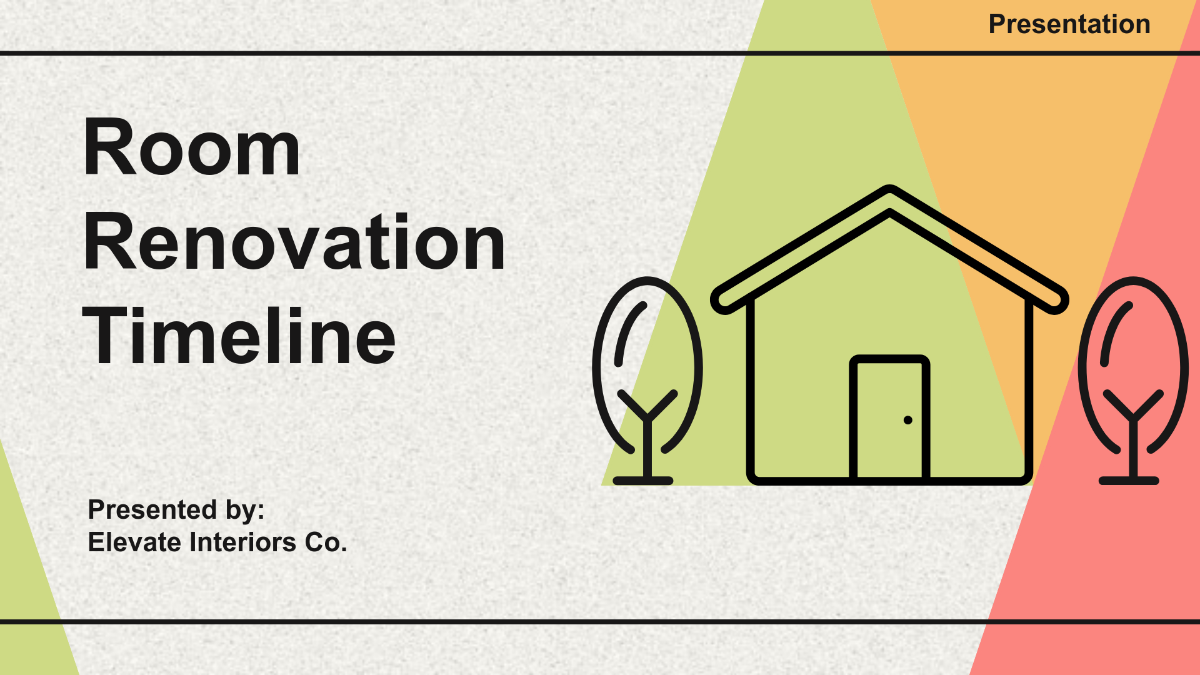 Free Horizontal Timeline Presentation to Edit Online