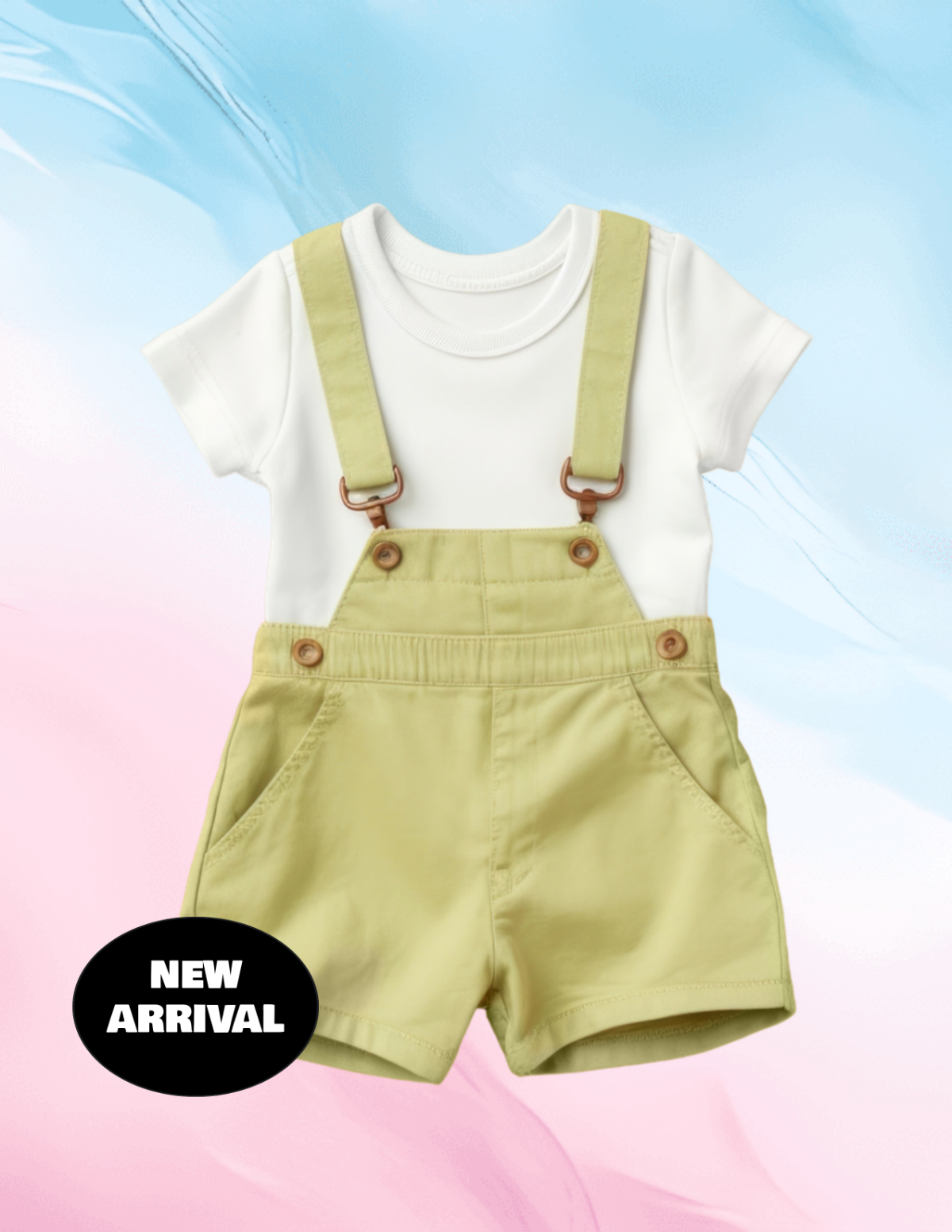 Free Baby Shower Pastel Color Photo Template to Edit Online