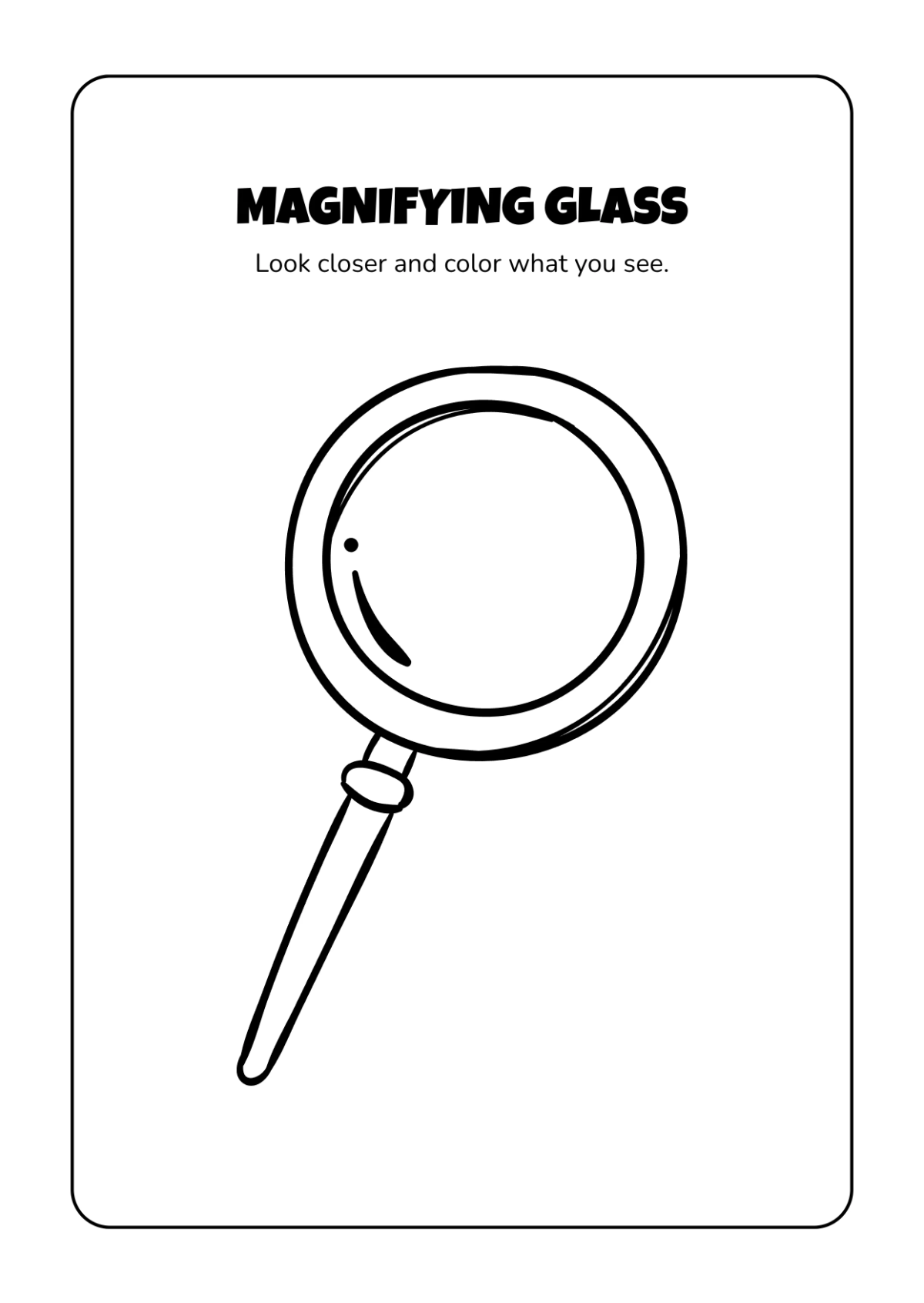 Free Science Coloring Book Template to Edit Online