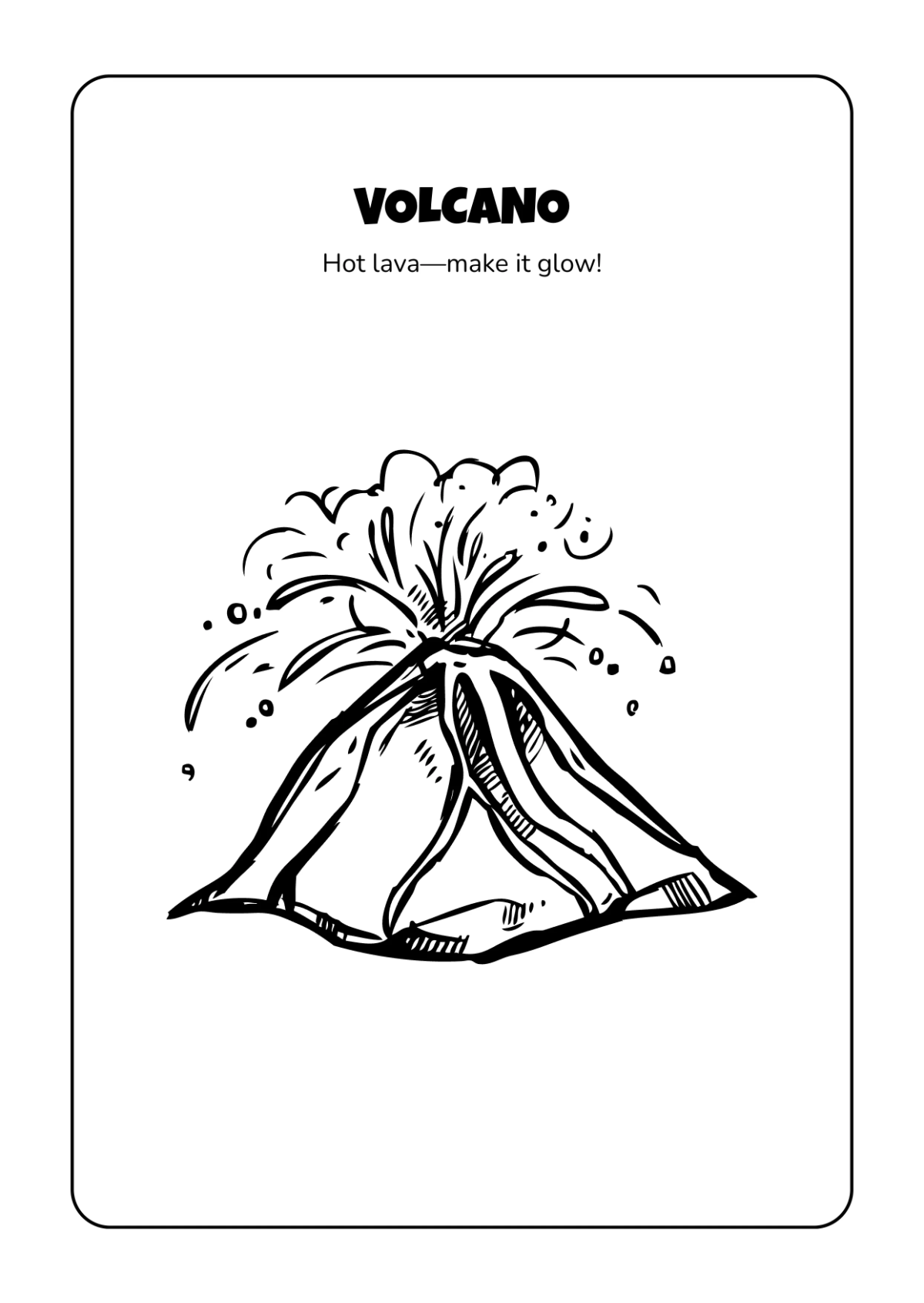 Free Science Coloring Book Template to Edit Online