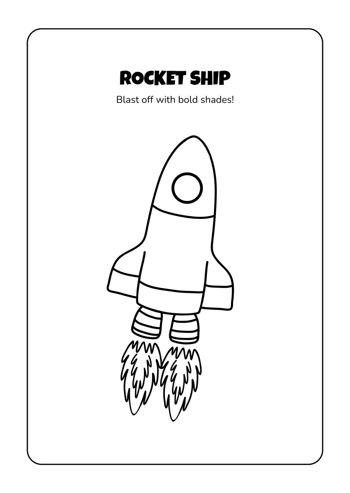 Free Science Coloring Book Template to Edit Online
