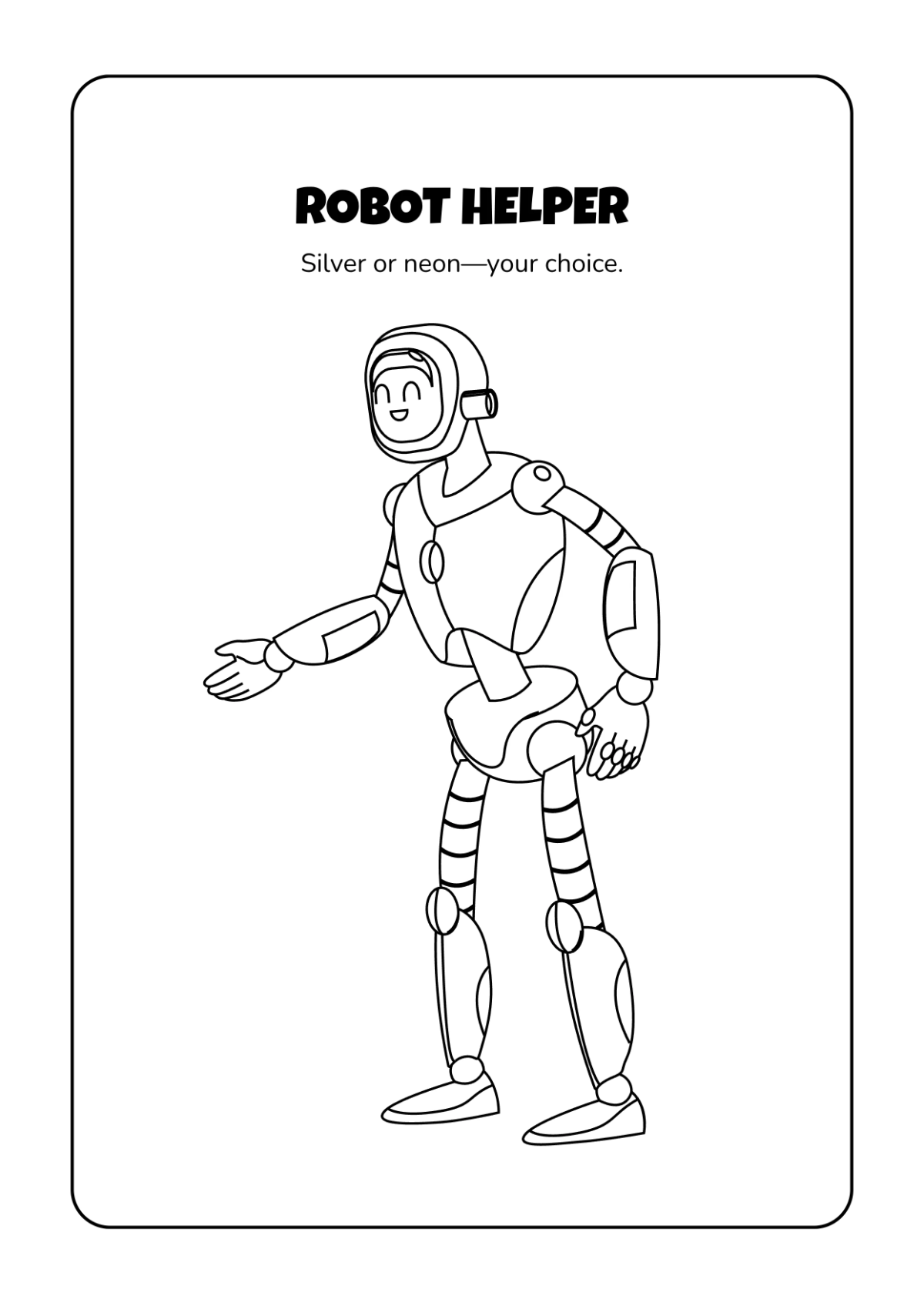 Free Science Coloring Book Template to Edit Online
