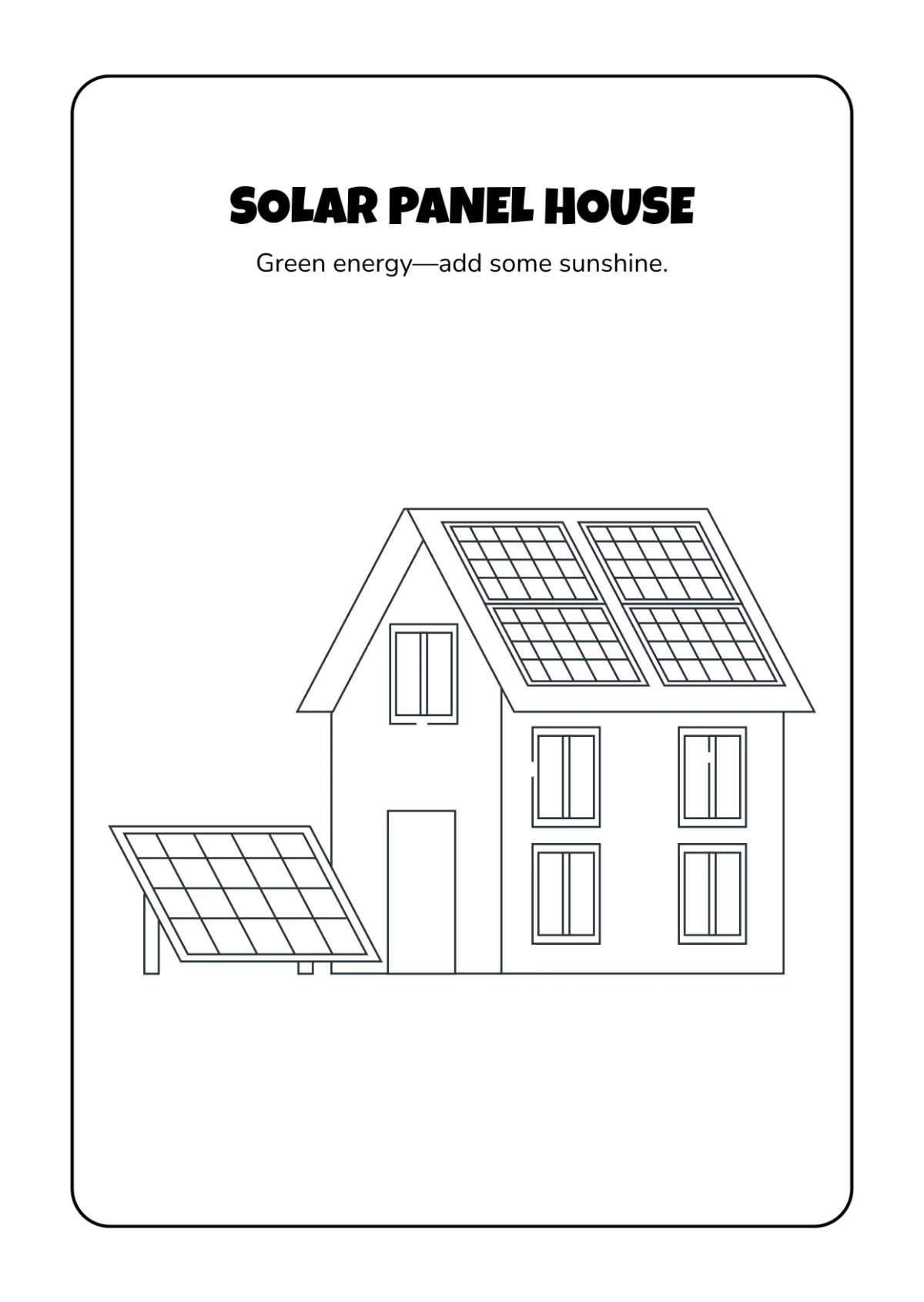 Free Science Coloring Book Template to Edit Online