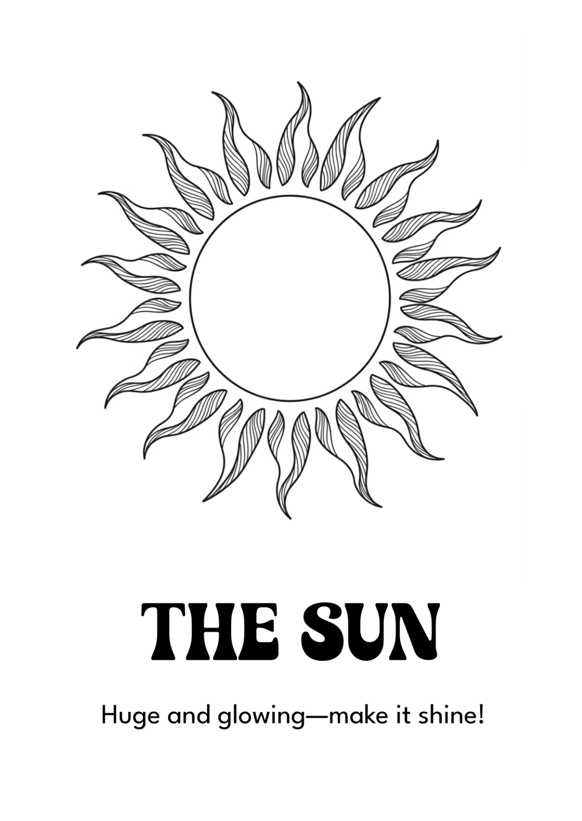 Free Solar System Coloring Book Template to Edit Online
