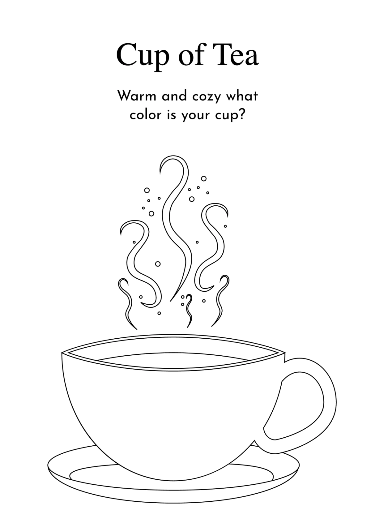 Free Coloring Book Template to Edit Online