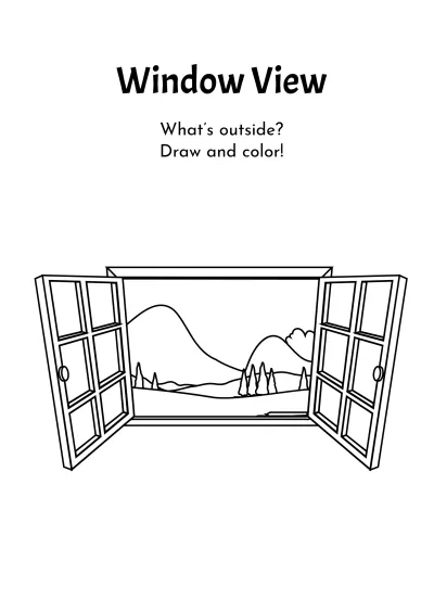 Free Coloring Book Template to Edit Online