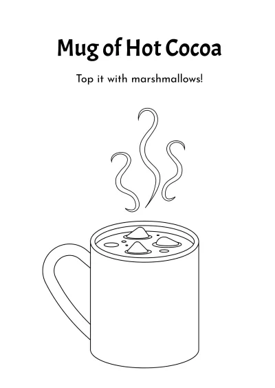 Free Coloring Book Template to Edit Online