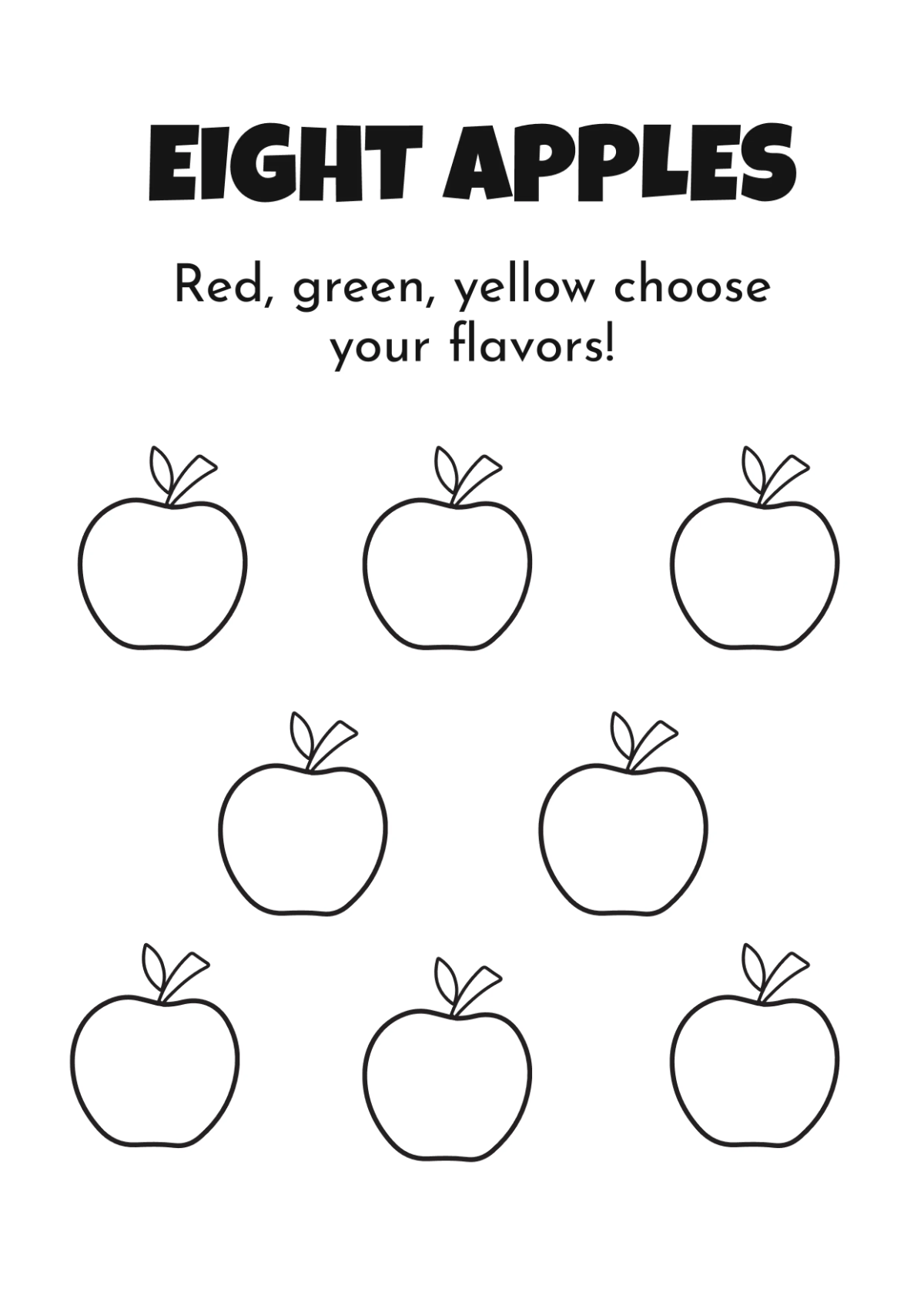 Free Editable Number Coloring Book Template to Edit Online