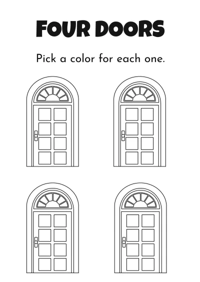 Free Editable Number Coloring Book Template to Edit Online