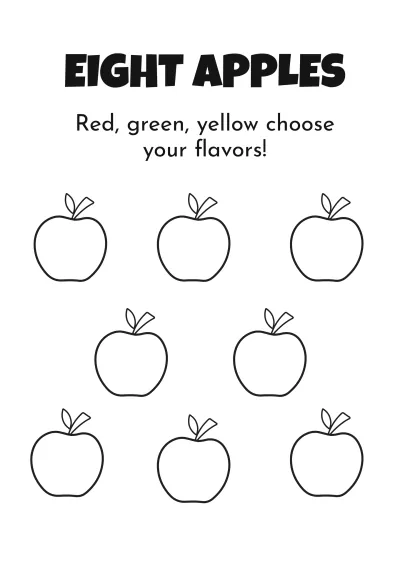 Free Editable Number Coloring Book Template to Edit Online