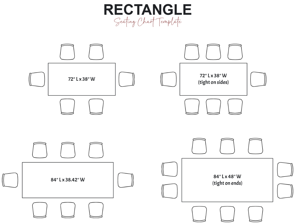 Free Seating Chart Templates To Edit Online