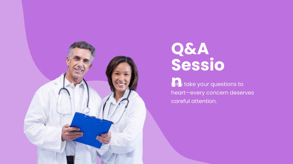 Free Healthcare Timeline Presentation Template to Edit Online