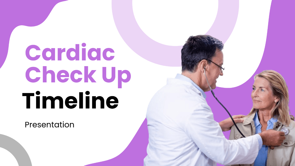 Free Healthcare Timeline Presentation to Edit Online