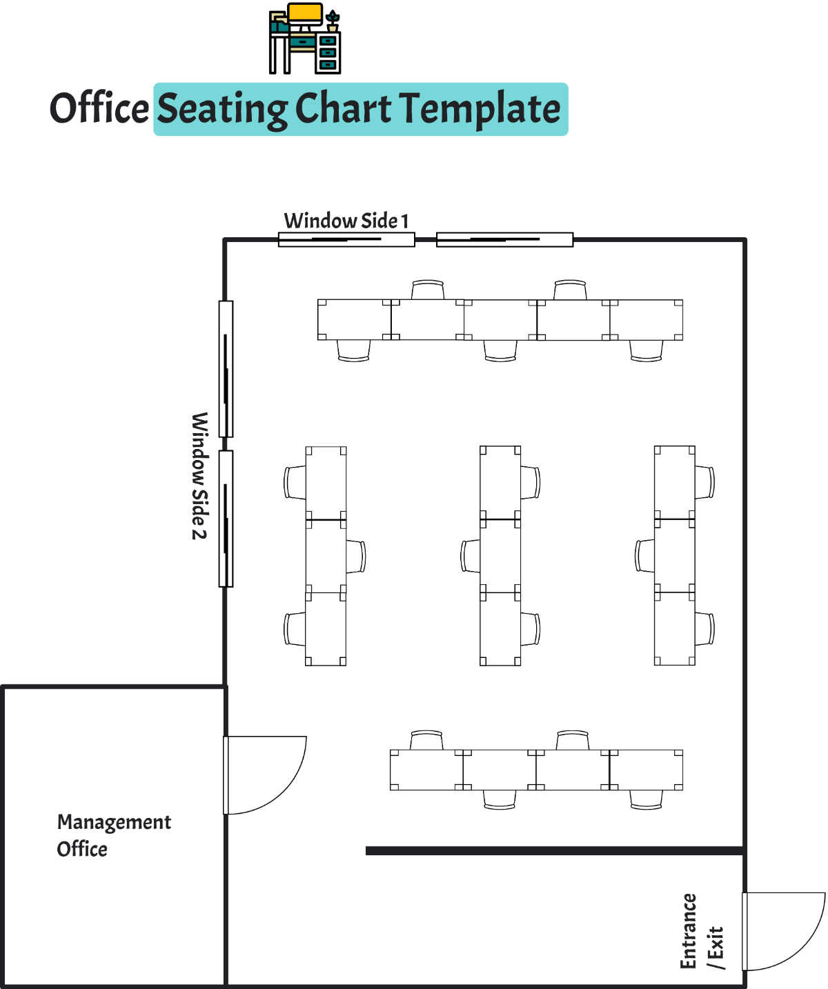 Free Office Seating Chart Template