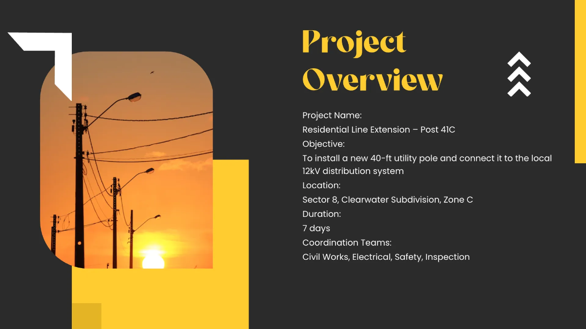 Free Construction Timeline Presentation Template to Edit Online
