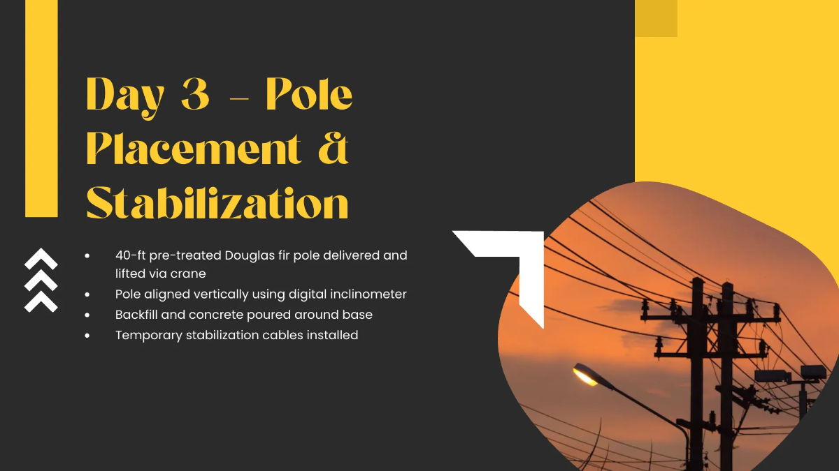 Free Construction Timeline Presentation Template to Edit Online