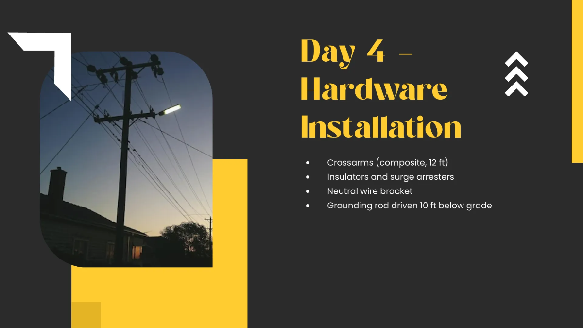 Free Construction Timeline Presentation Template to Edit Online