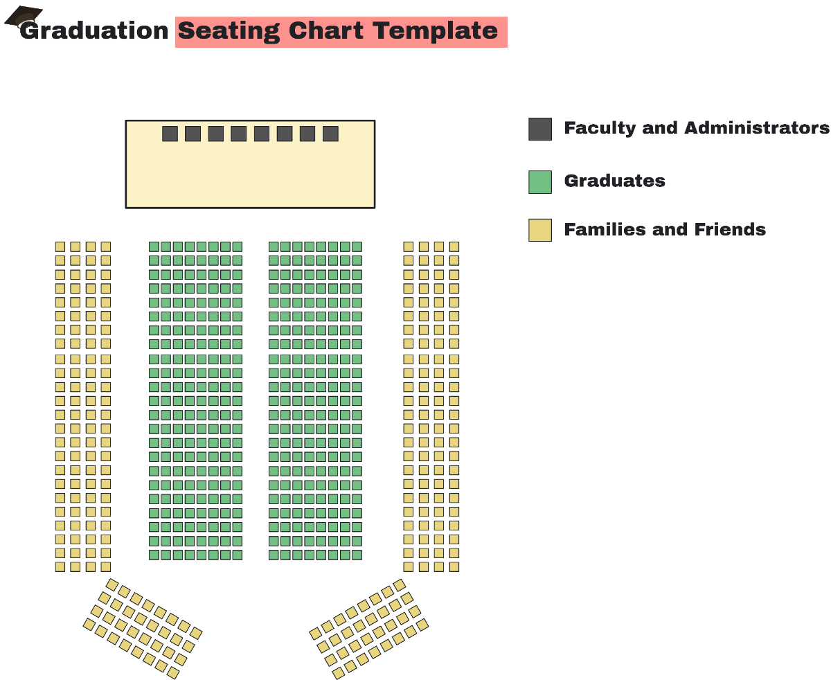 Free Graduation Seating Chart Template