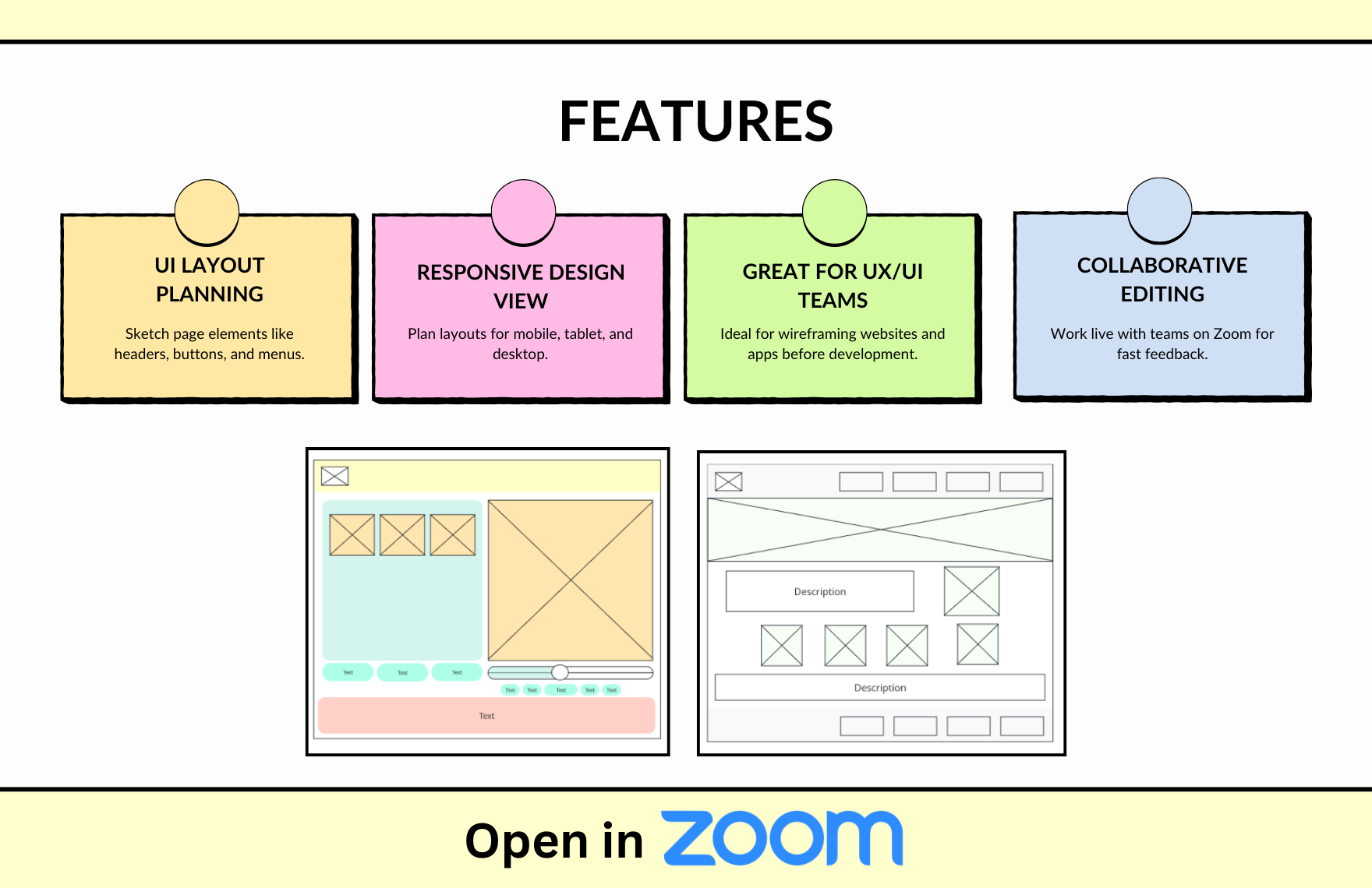 Free Wireframe Template Free Wireframe Template