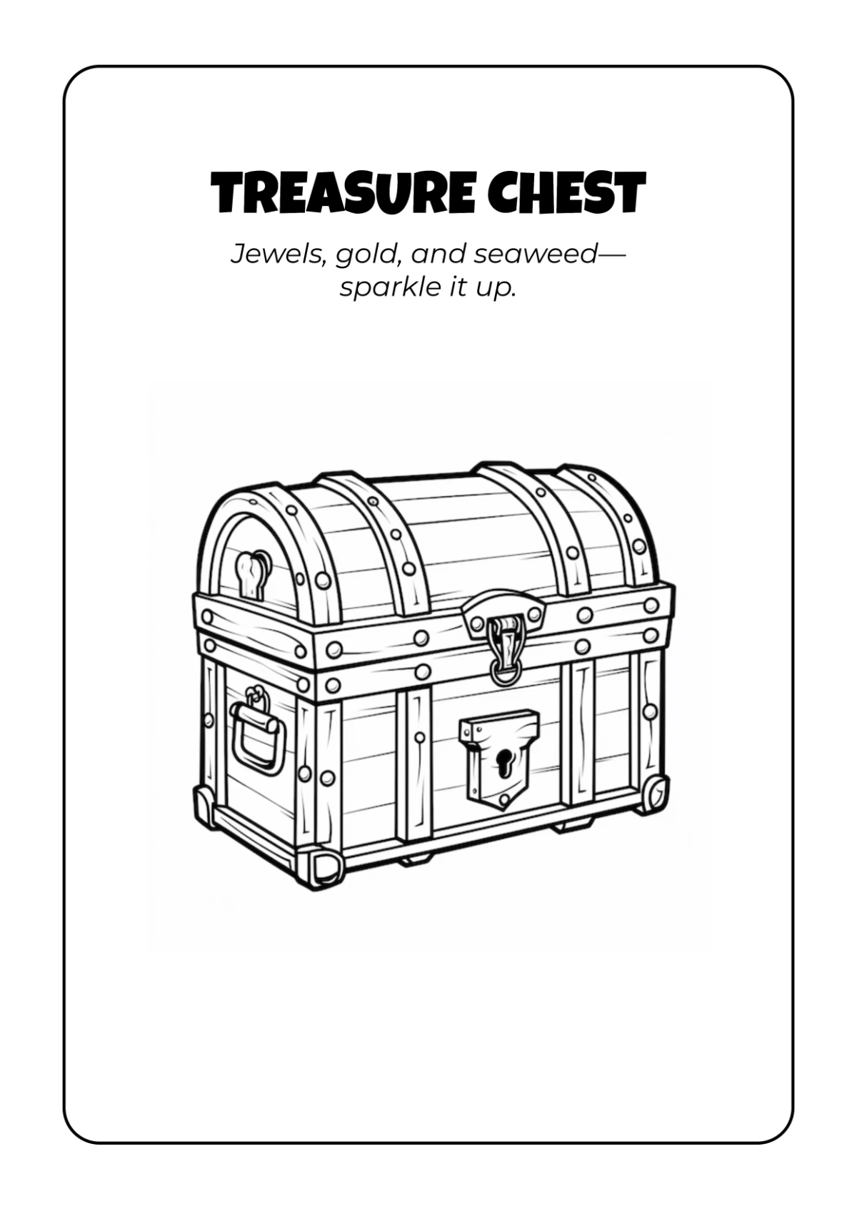 Free Ocean Coloring Book Template to Edit Online