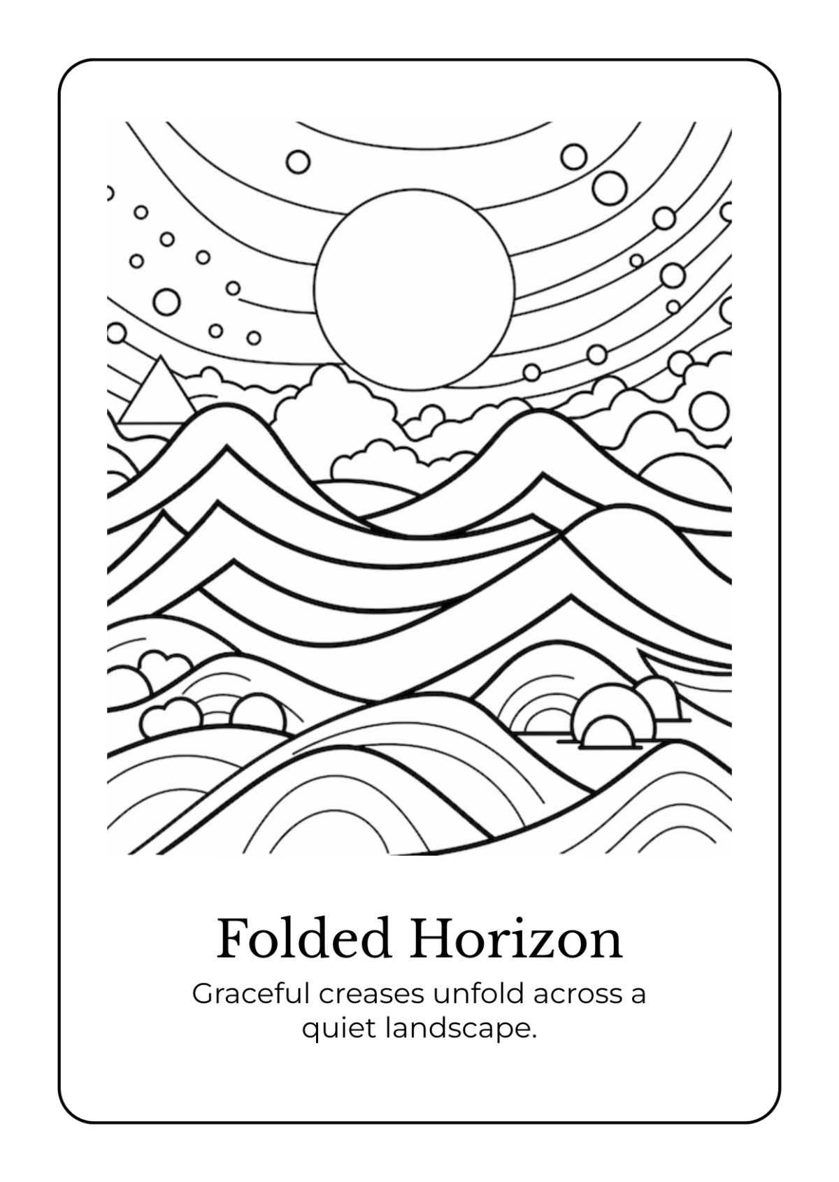 Free Printable Coloring Book for Adults Template to Edit Online