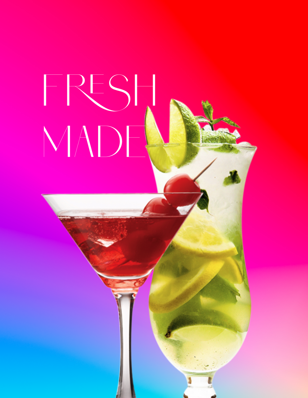 Free Colorful Vibrant Color Photo Template to Edit Online