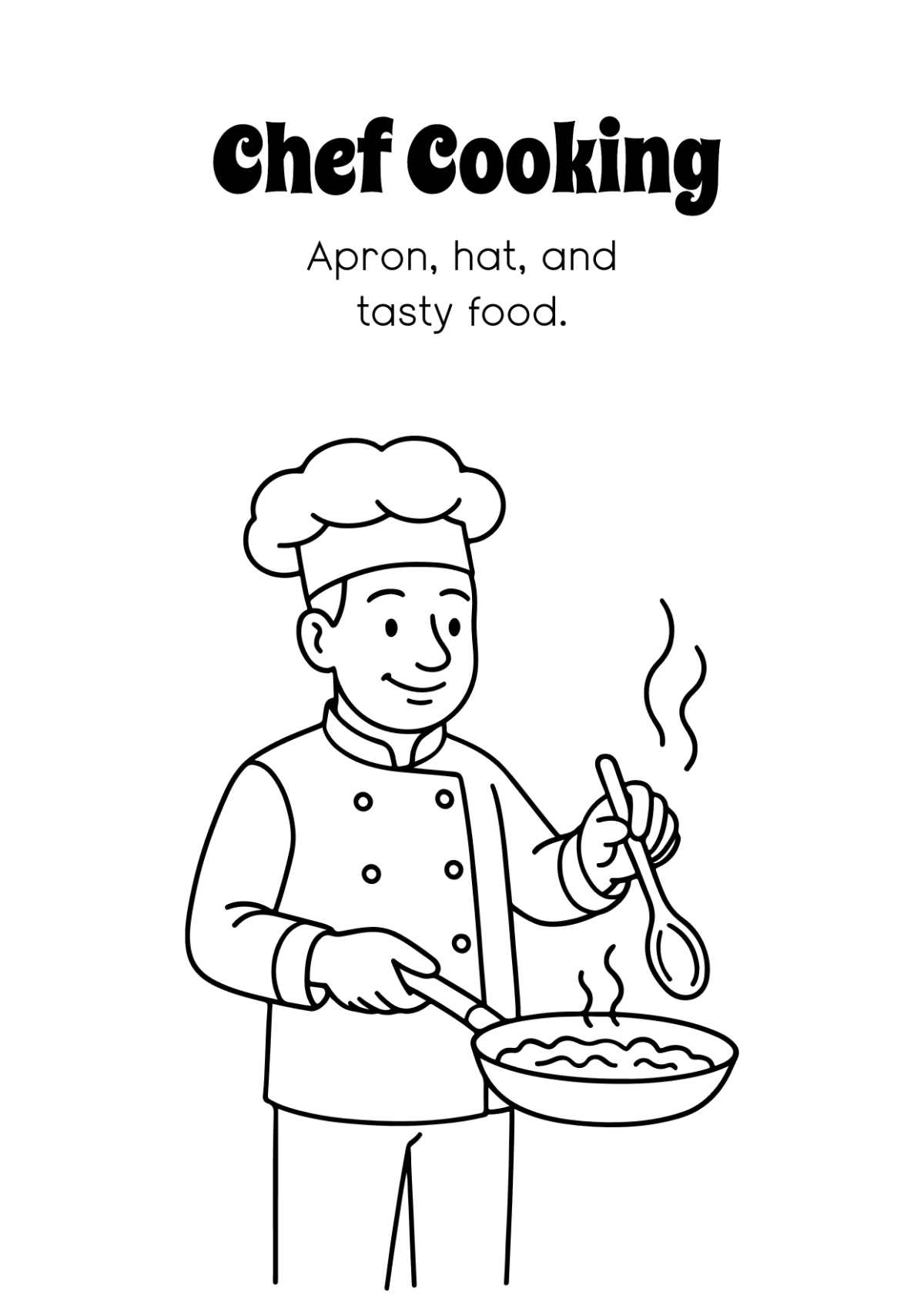 Free Person Coloring Book Template to Edit Online