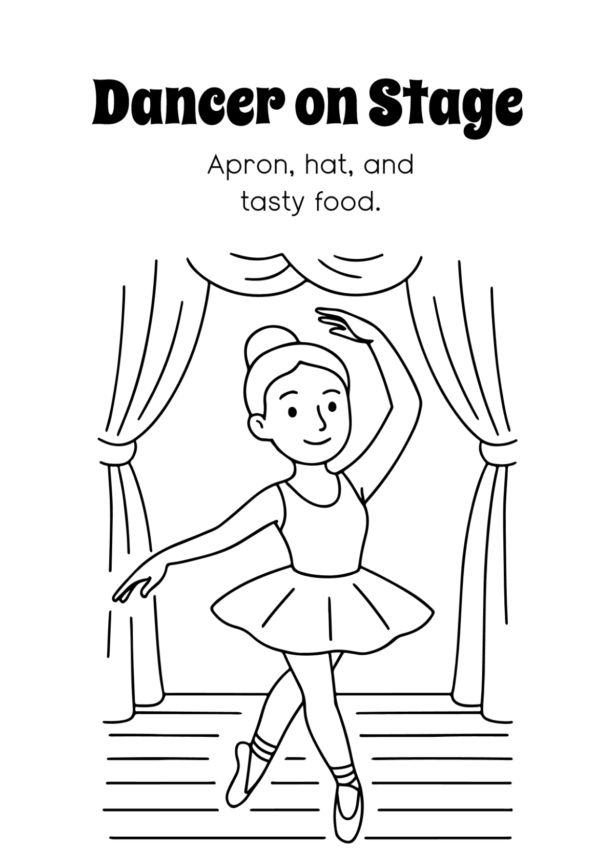 Free Person Coloring Book Template to Edit Online