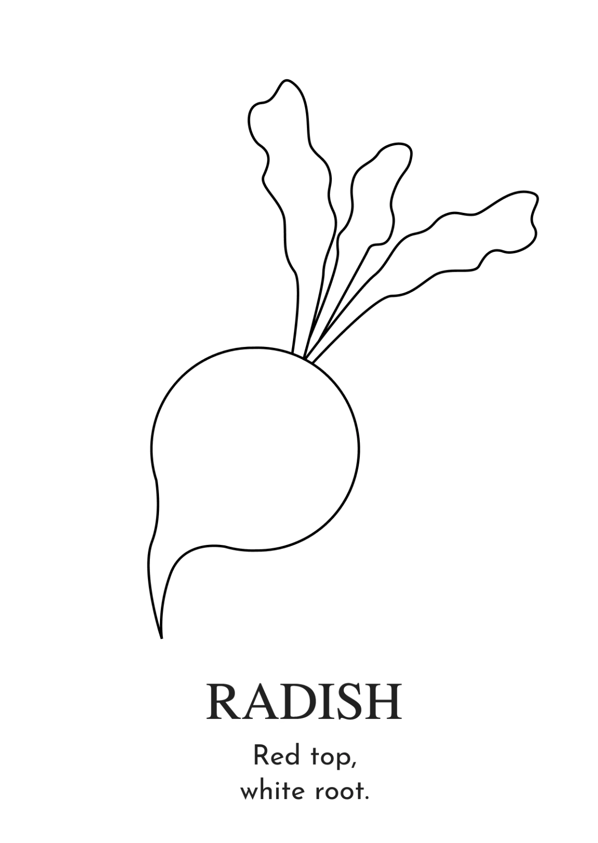 Free Vegetables Coloring Book Template to Edit Online
