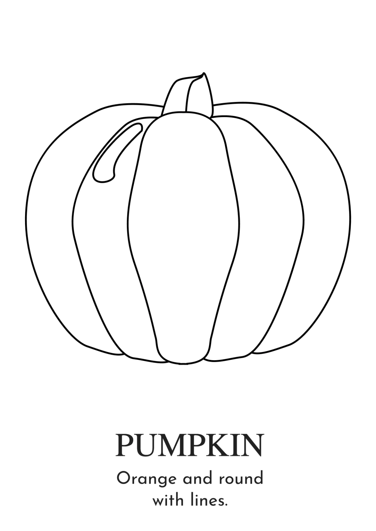 Free Vegetables Coloring Book Template to Edit Online