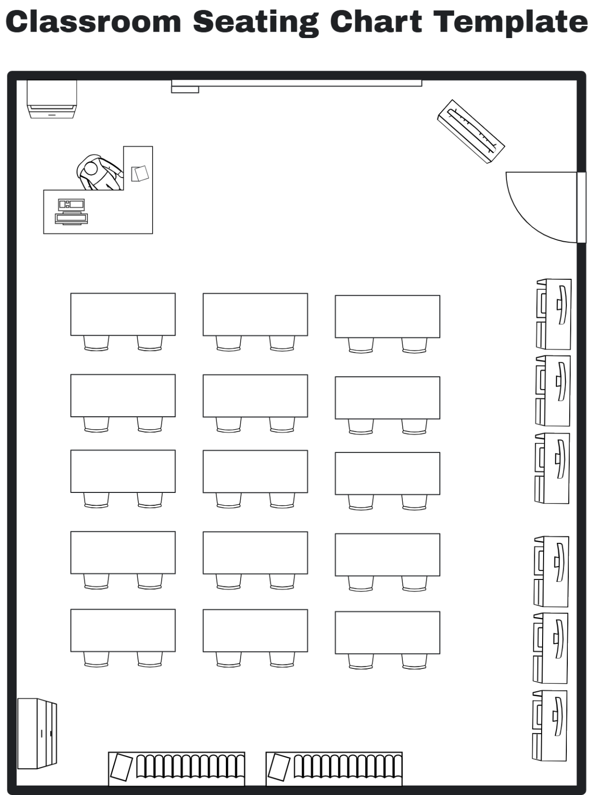 Classroom Seating Chart Template