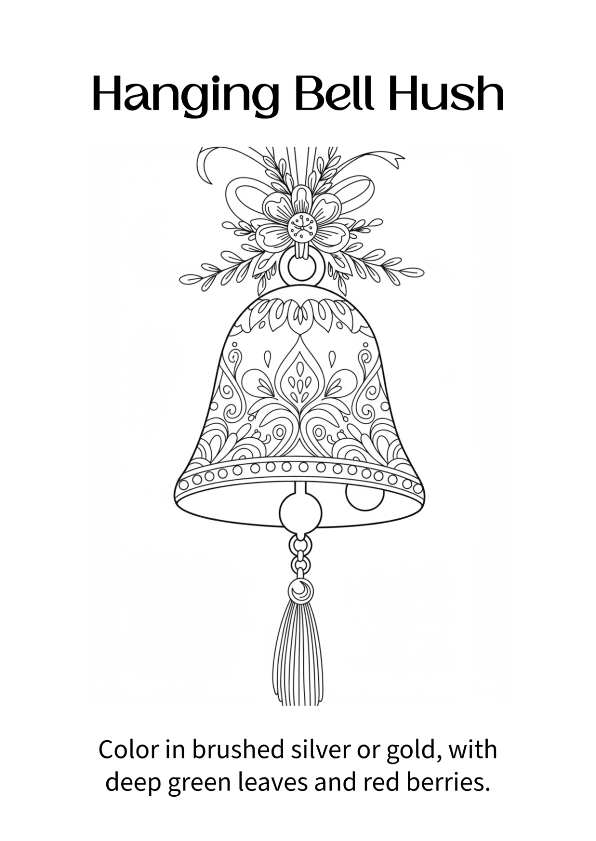 Free Aesthetic Holiday Coloring Book Template to Edit Online