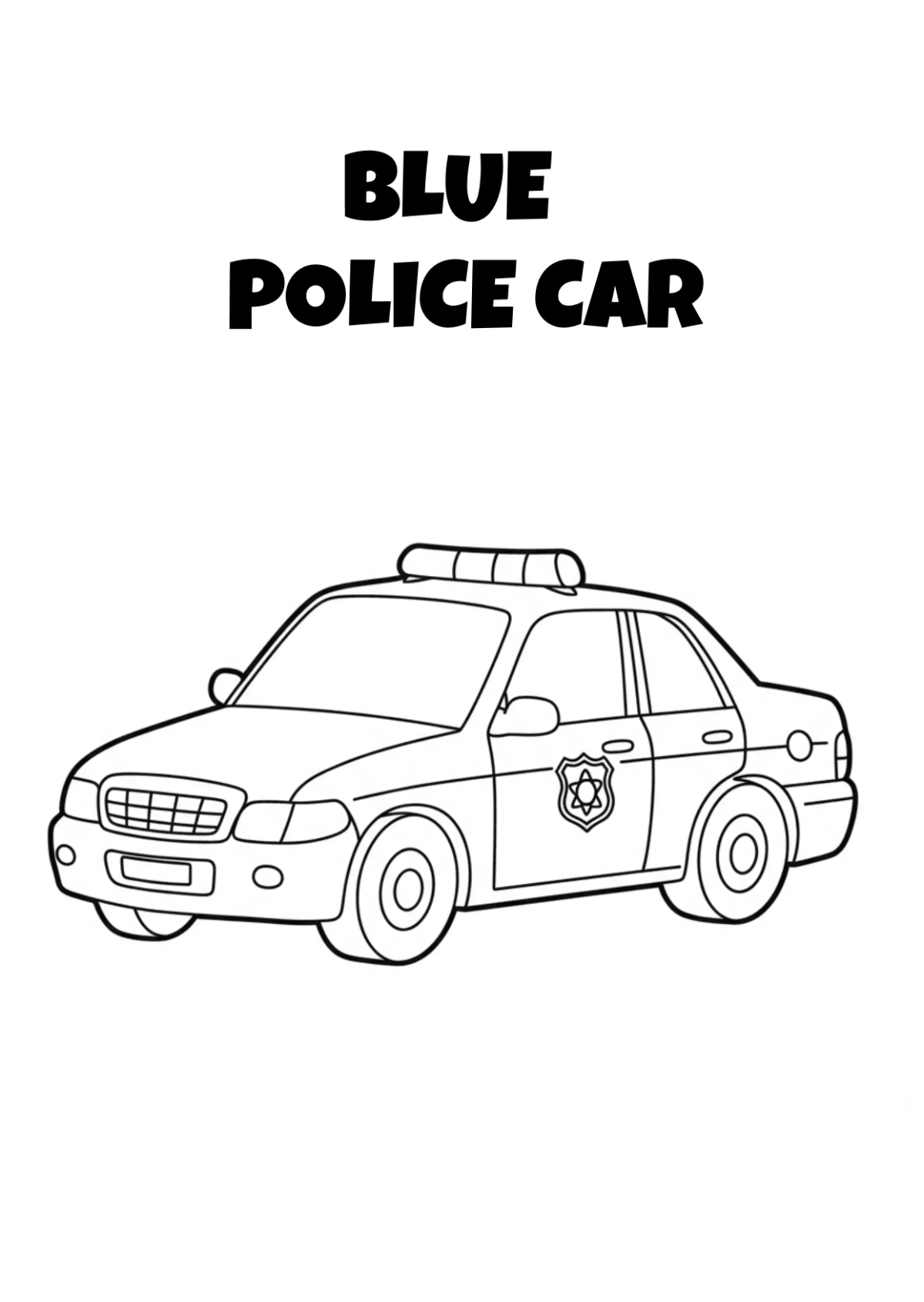 Free Vehicles Coloring Book for Toddlers Template to Edit Online
