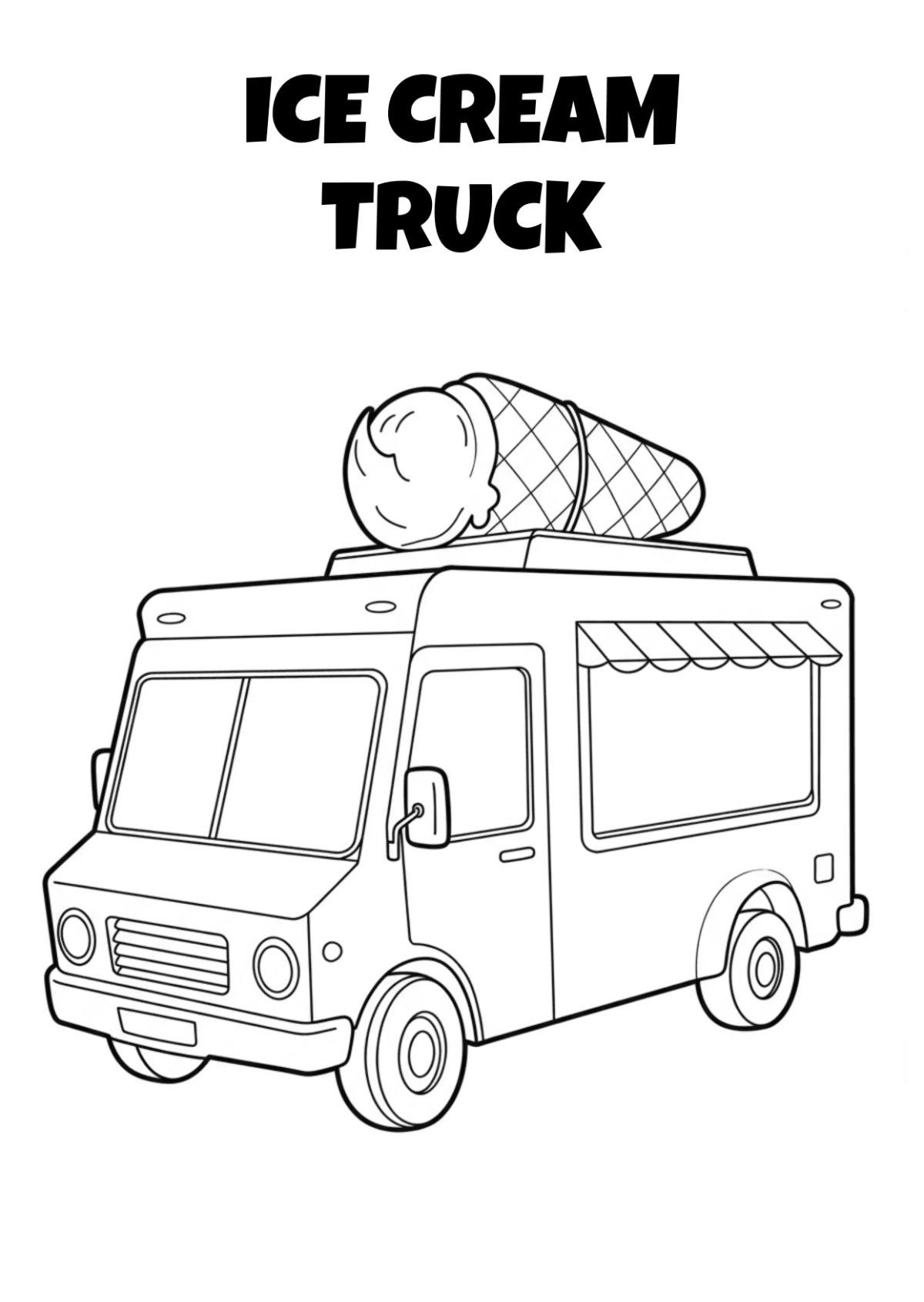 Free Vehicles Coloring Book for Toddlers Template to Edit Online